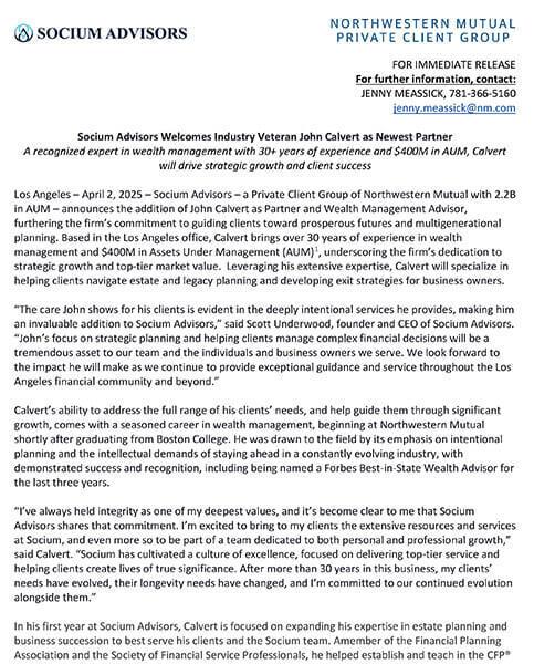 Press Release thumbnail